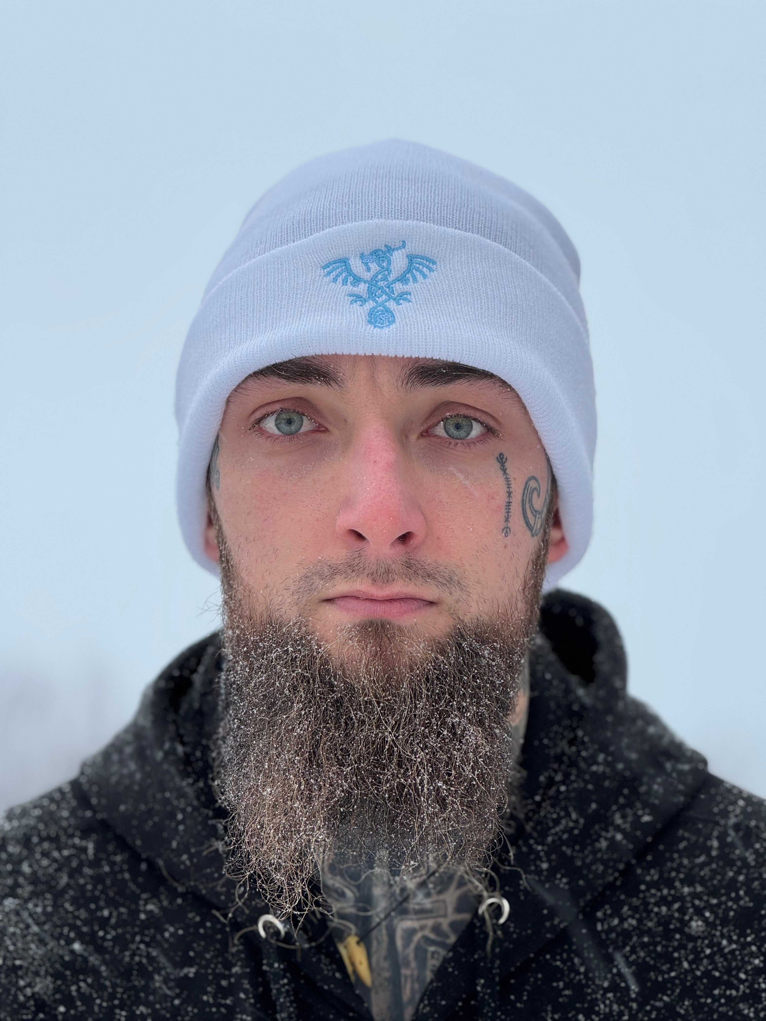 White Winter Beanie
